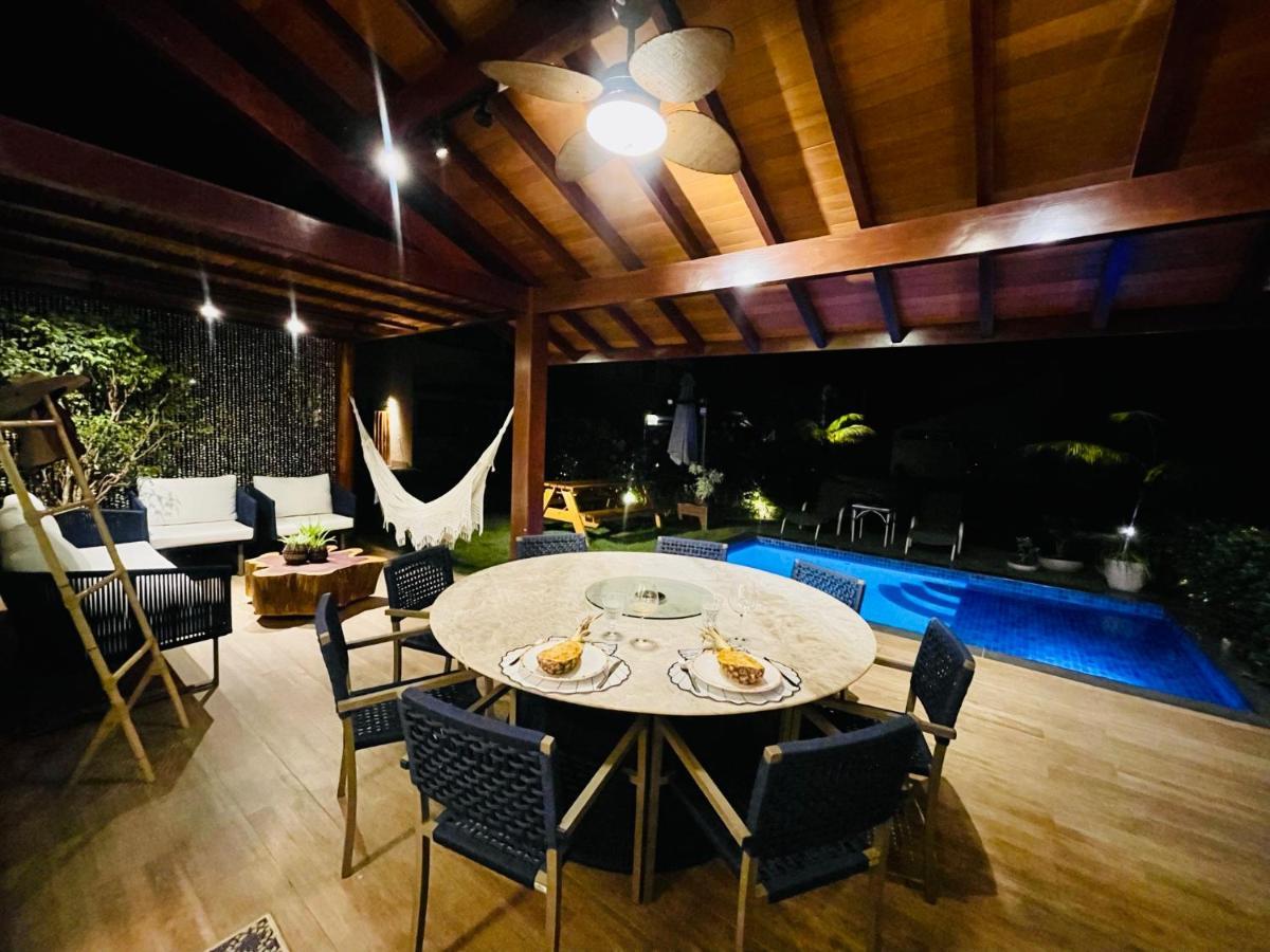 Casa Luxo Com Piscina Privativa Proximo A Igrejinha - Com Colaboradora E Enxoval Villa ปรายา ดอส การ์เนย์รอส ภายนอก รูปภาพ